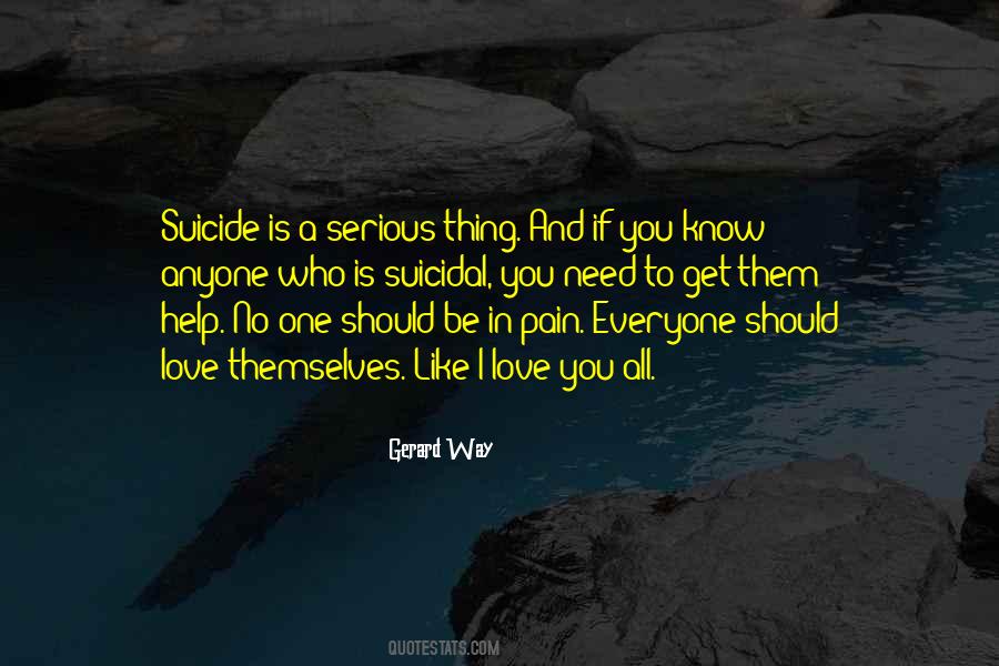 Quotes About Serious Love #731108