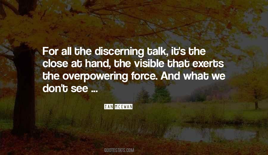 Quotes About Discerning #933847