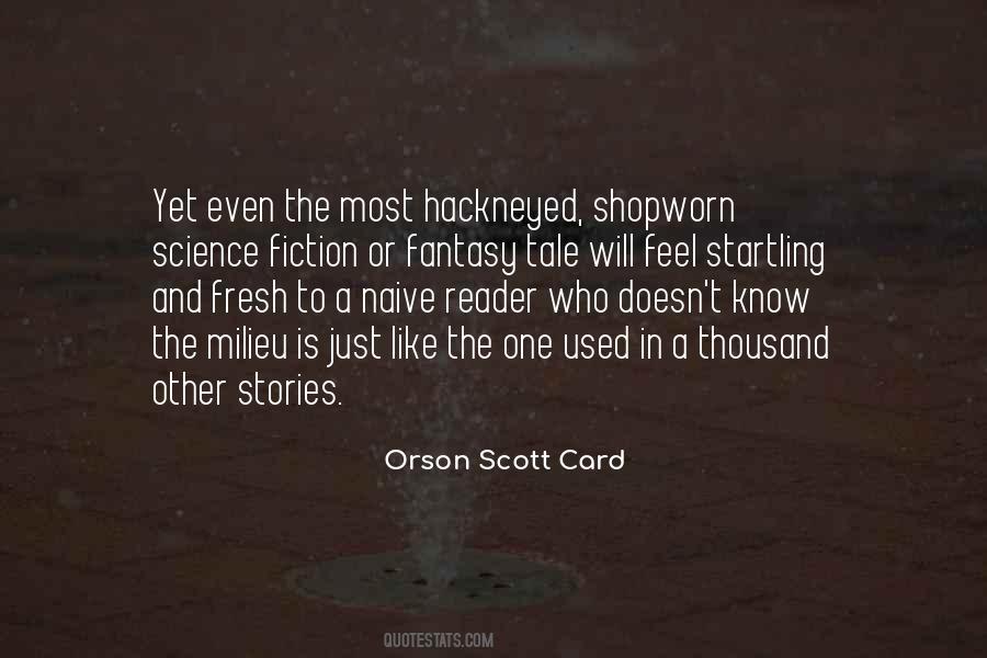 Quotes About Fiction #1805211