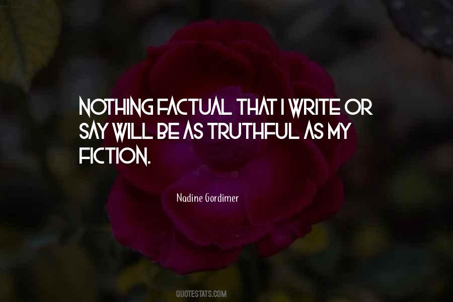 Quotes About Fiction #1817467