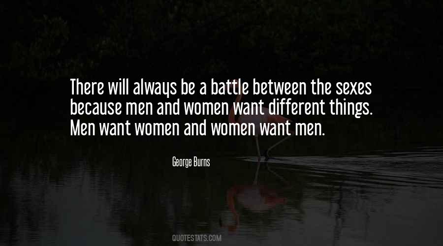 Quotes About Different Sexes #579859