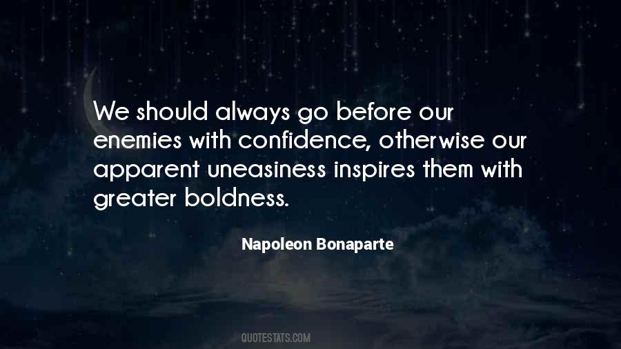 Quotes About Boldness #298204 Quotes About Boldness #298204