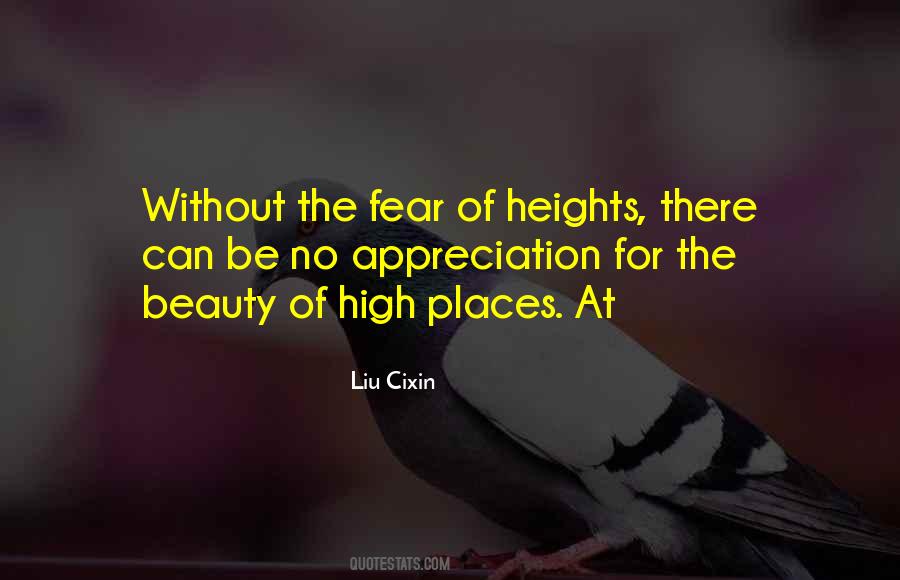 Quotes About Fear Of Heights #243862