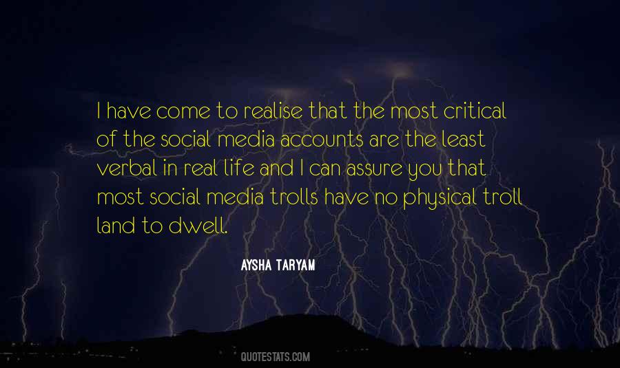 Social Media Trolls Quotes #430305