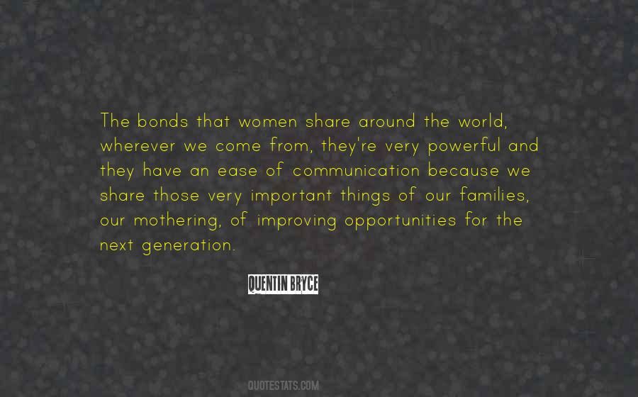 Generation Of Women Quotes #1566715