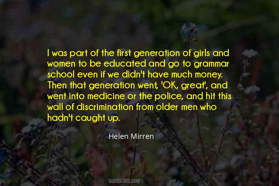 Generation Of Women Quotes #709369