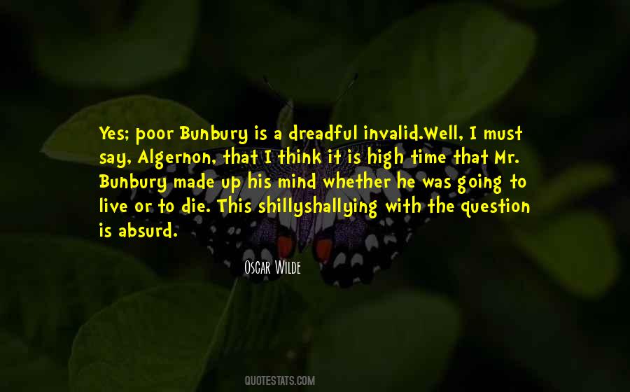 Quotes About Bunbury #1794120