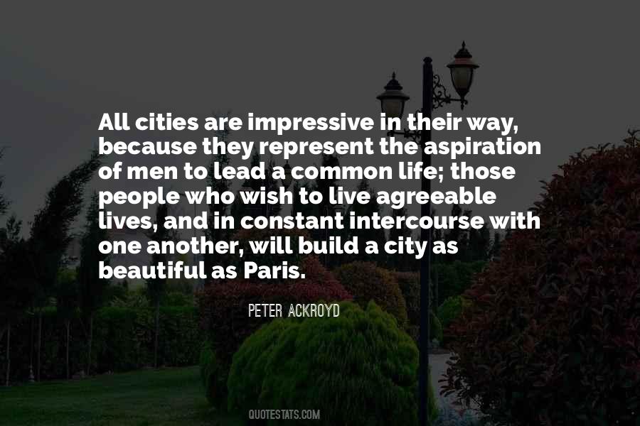 Quotes About Beautiful Cities #286238