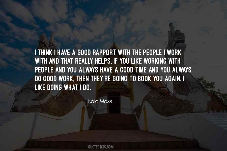 Quotes About Doing Good Work #177363