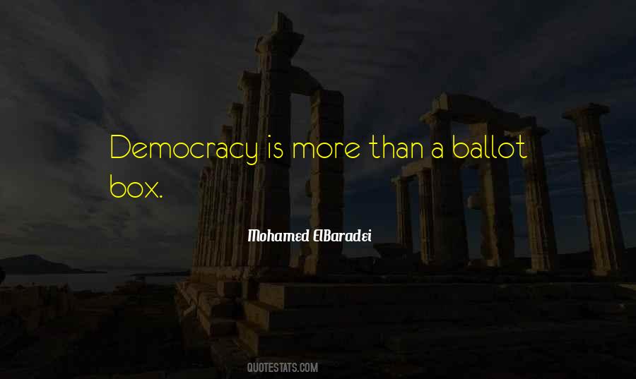 Ballot Box Quotes #332322