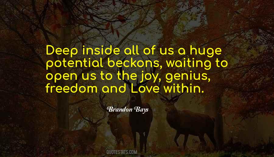 Deep Inside Quotes #1106646