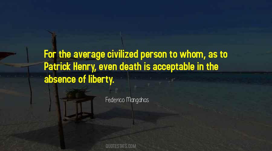 Civilized Person Quotes #64688