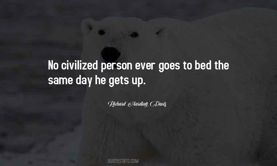 Civilized Person Quotes #768899