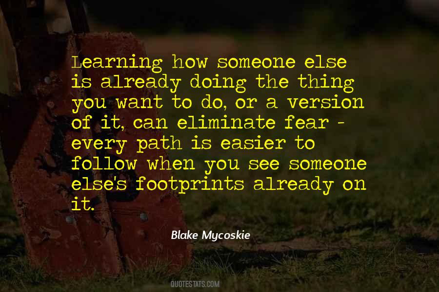 Quotes About Footprints #1055508