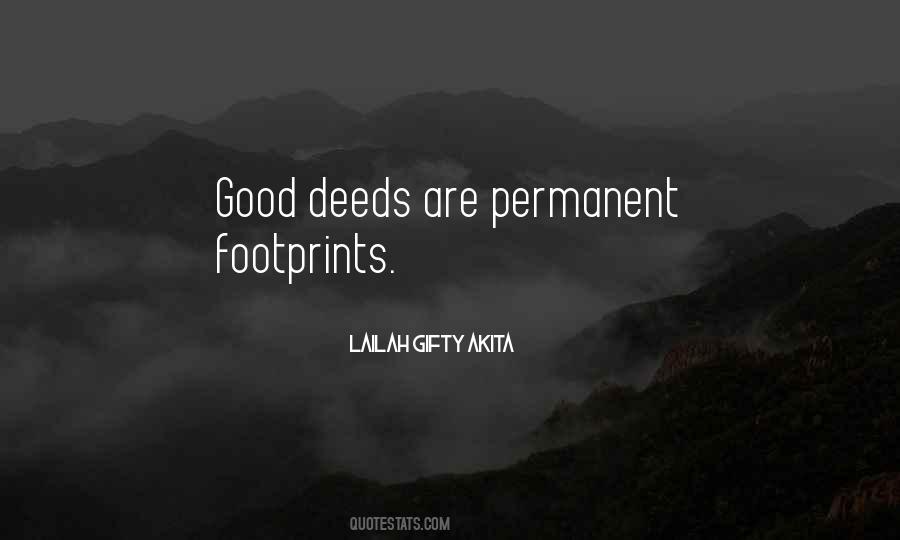 Quotes About Footprints #1289873