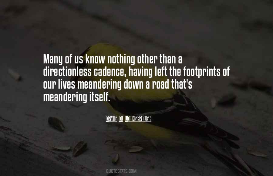 Quotes About Footprints #1385257