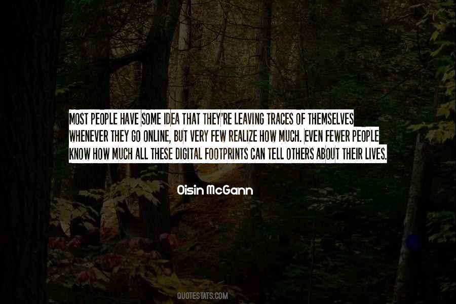 Quotes About Footprints #1394403