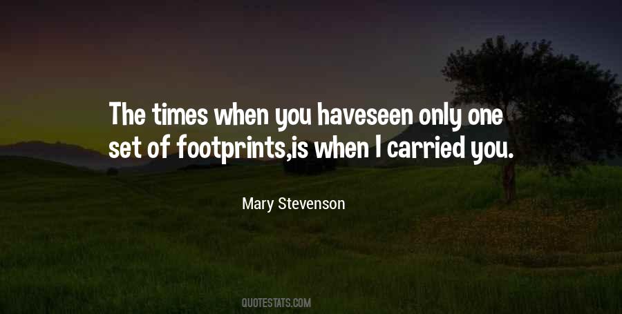Quotes About Footprints #1406721