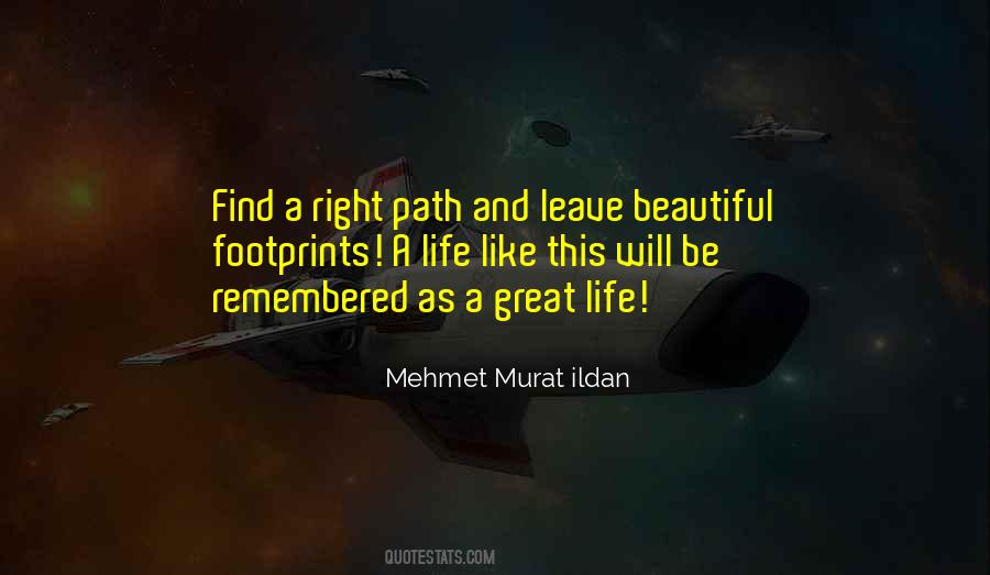 Quotes About Footprints #1797798
