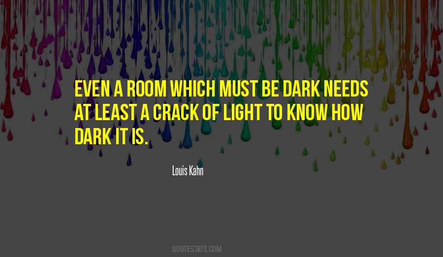 Quotes About Dark Rooms #312111