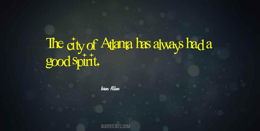 Quotes About Atlanta #891732