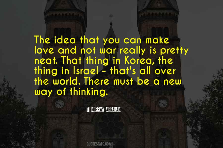 Quotes About Make Love Not War #52614
