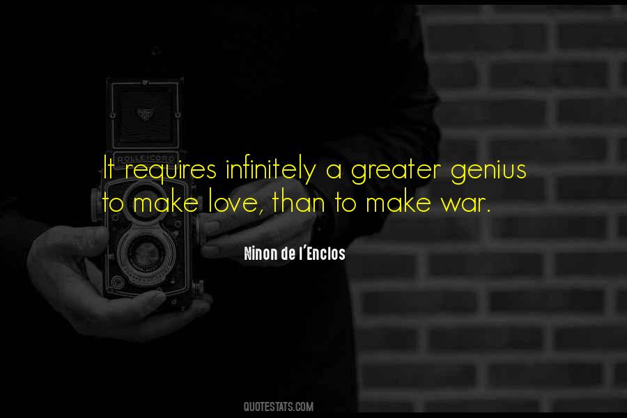 Quotes About Make Love Not War #610400