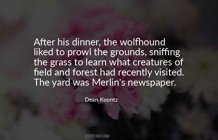 Quotes About Sniffing #1850126