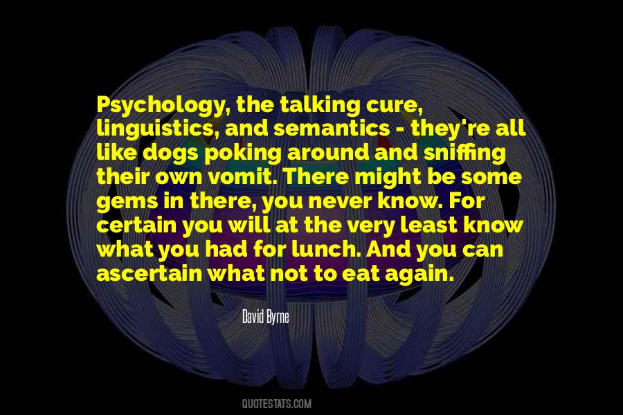 Quotes About Sniffing #1858691