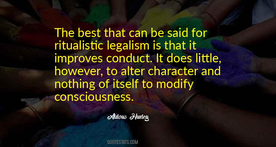 Quotes About Legalism #1115008