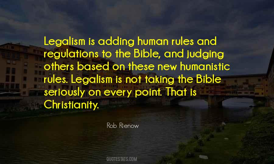 Quotes About Legalism #285082