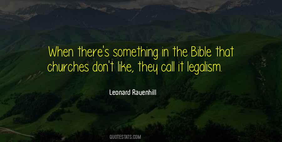 Quotes About Legalism #381464