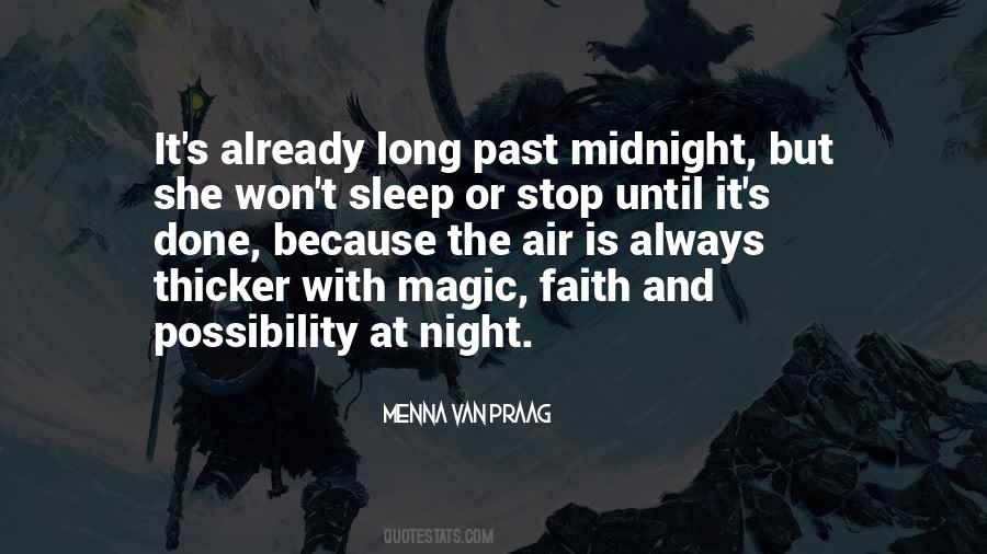 At Night Quotes #1877588