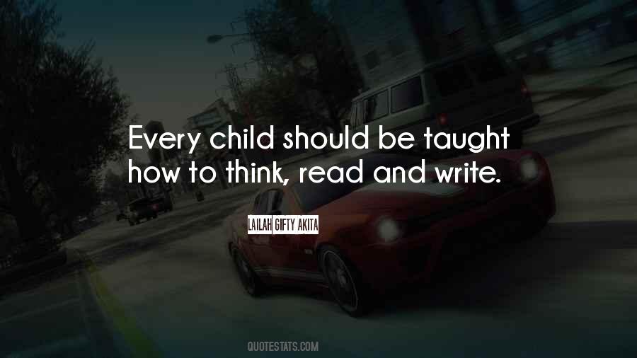 Quotes About Child Learning #1015088