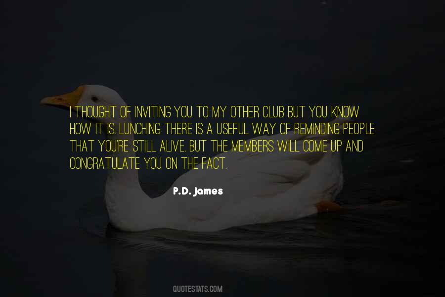 Inviting People Quotes #1072037