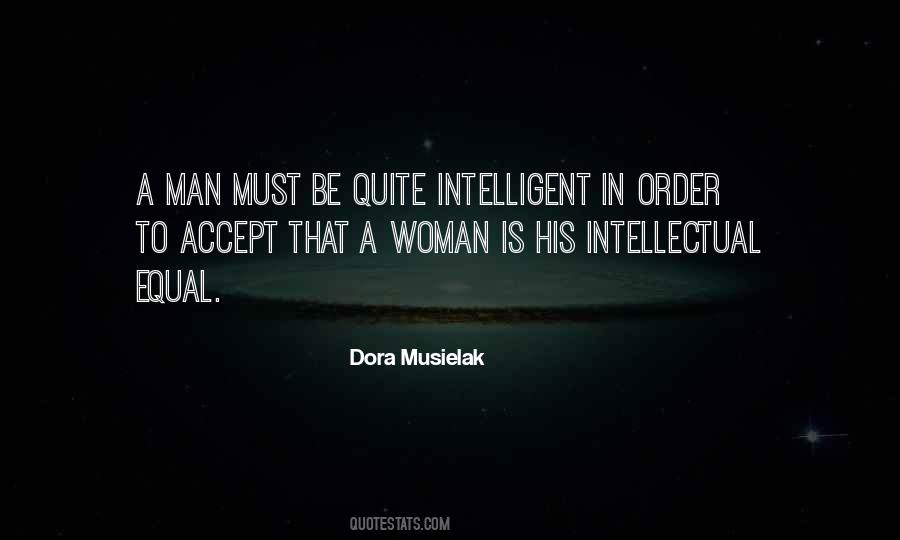 Quotes About Intellectual Woman #1823525