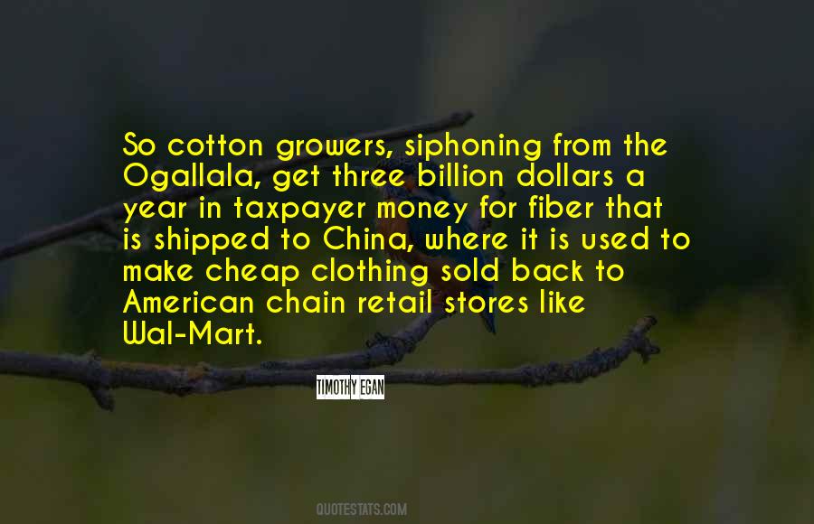 Quotes About Cotton #229887 Quotes About Cotton #229887