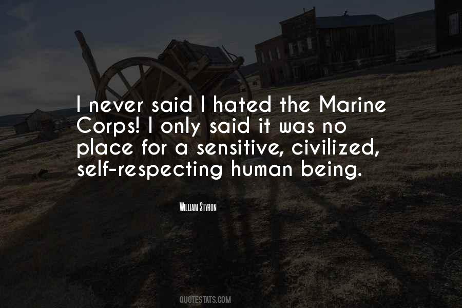 Quotes About Being Hated #352545