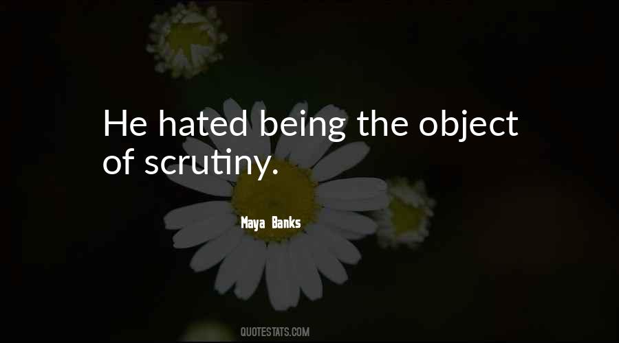 Quotes About Being Hated #454727