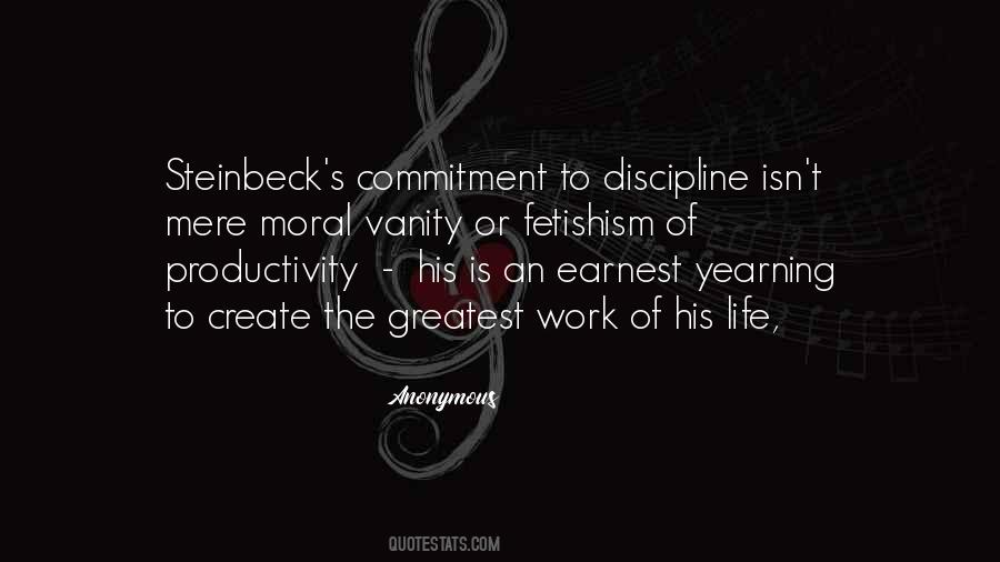 Work Commitment Quotes #1077024