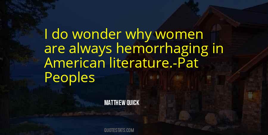 Quotes About American Literature #1467379