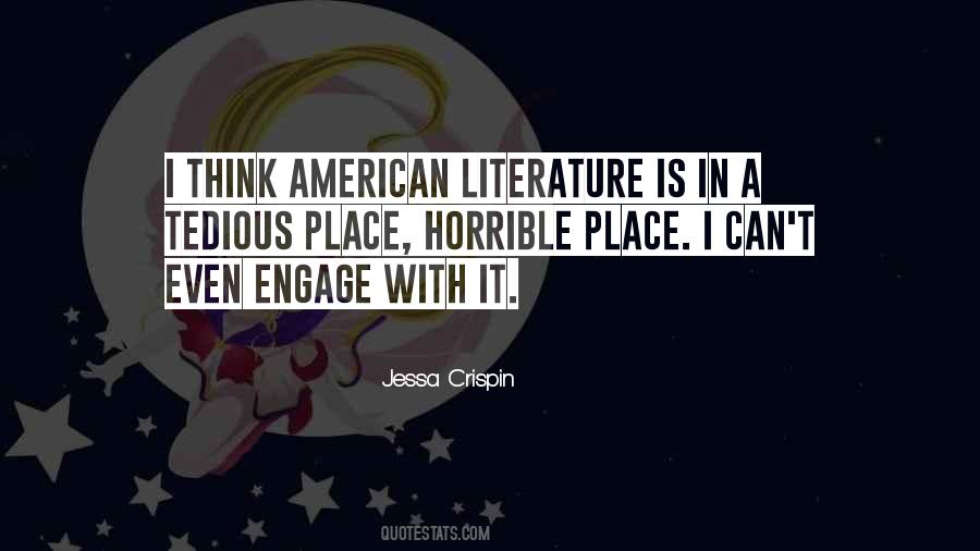 Quotes About American Literature #1539728