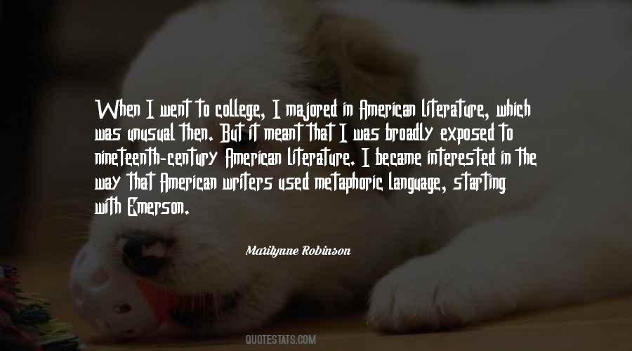 Quotes About American Literature #1620138