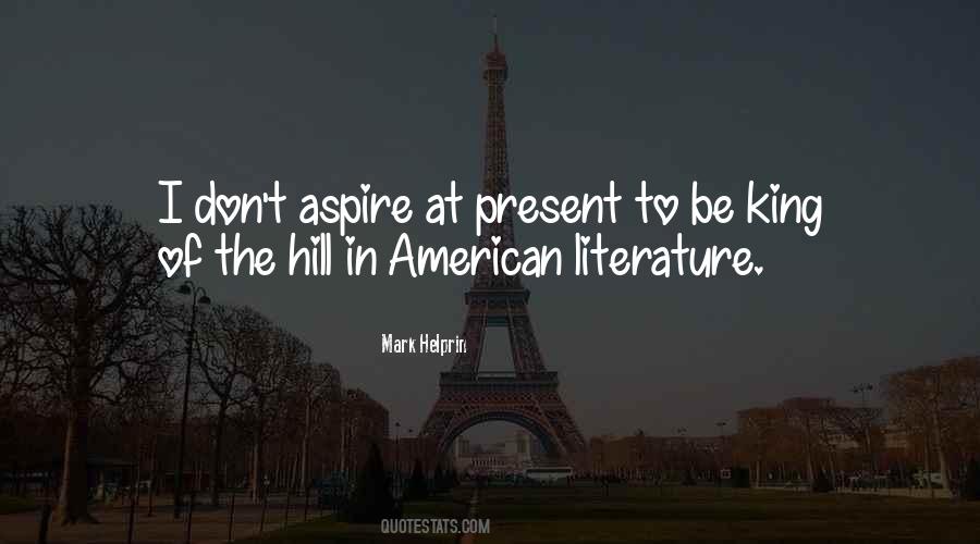 Quotes About American Literature #1737482