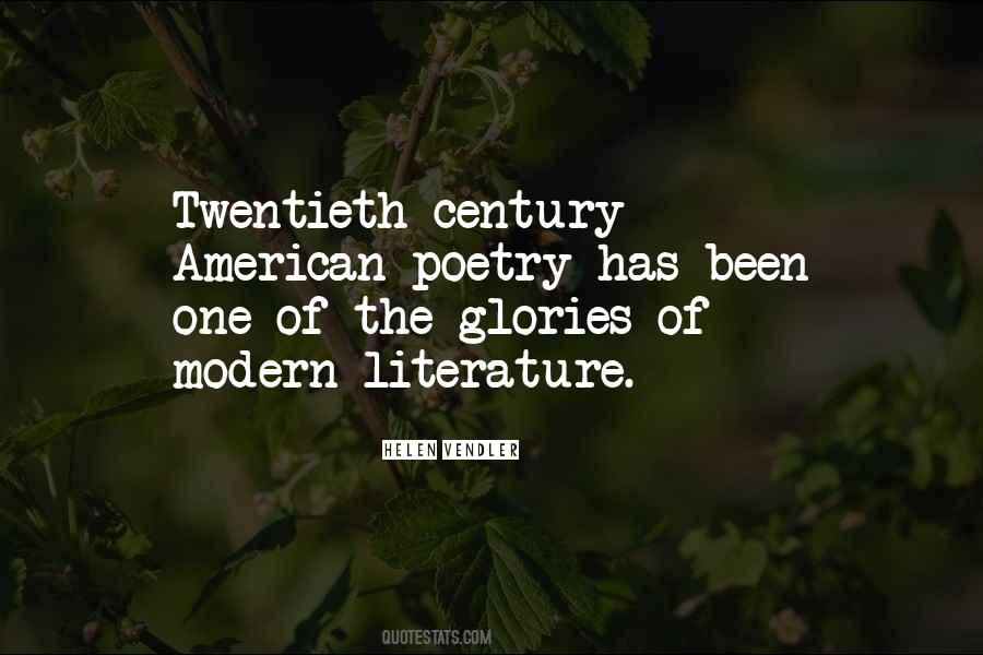 Quotes About American Literature #417346