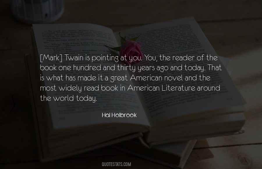 Quotes About American Literature #656984