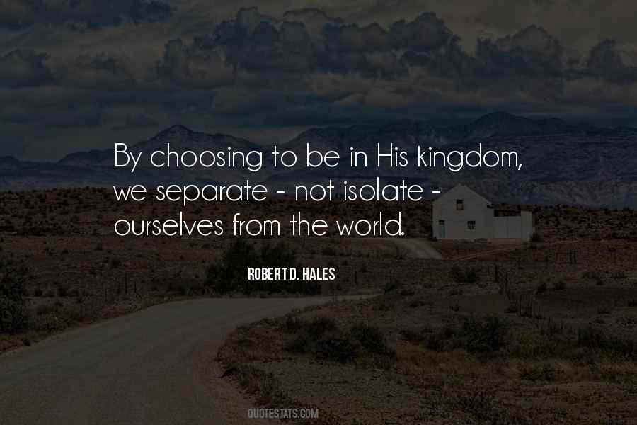 Want To Isolate Quotes #183801