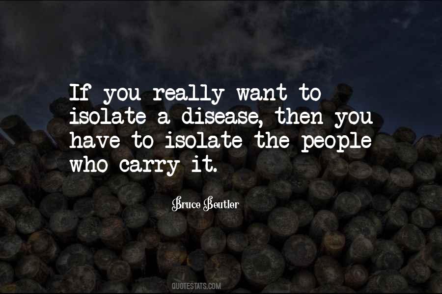 Want To Isolate Quotes #926589