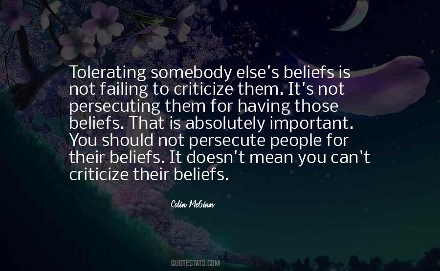 Quotes About People's Beliefs #1399635