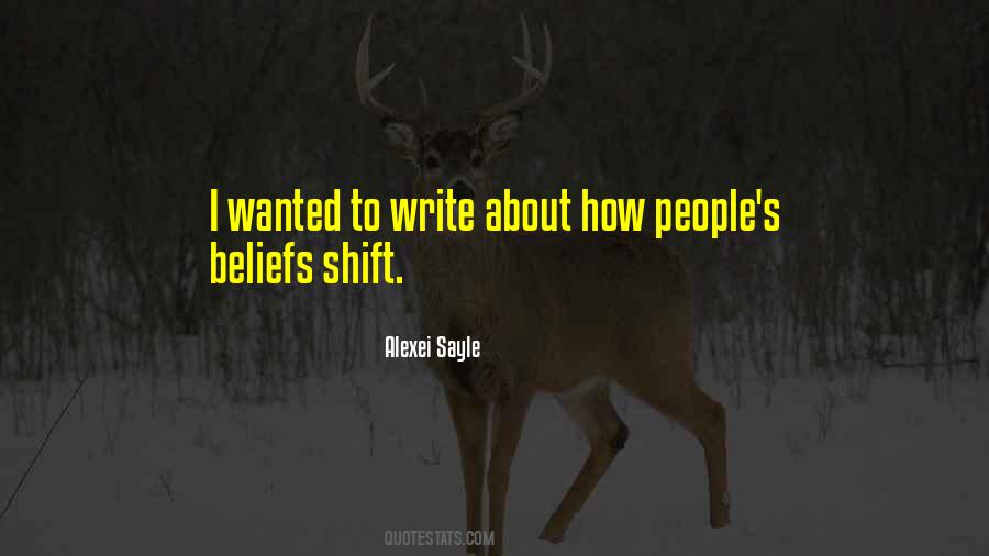 Quotes About People's Beliefs #452978